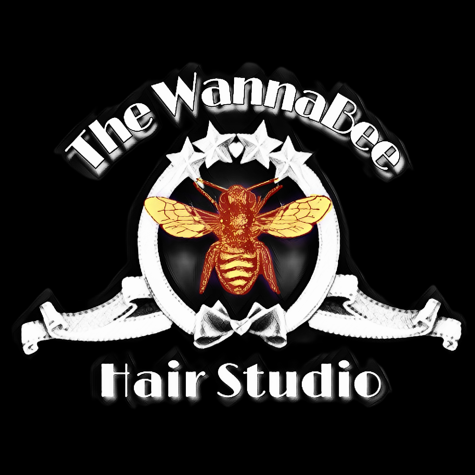 The WannaBee Hair Studio Logo