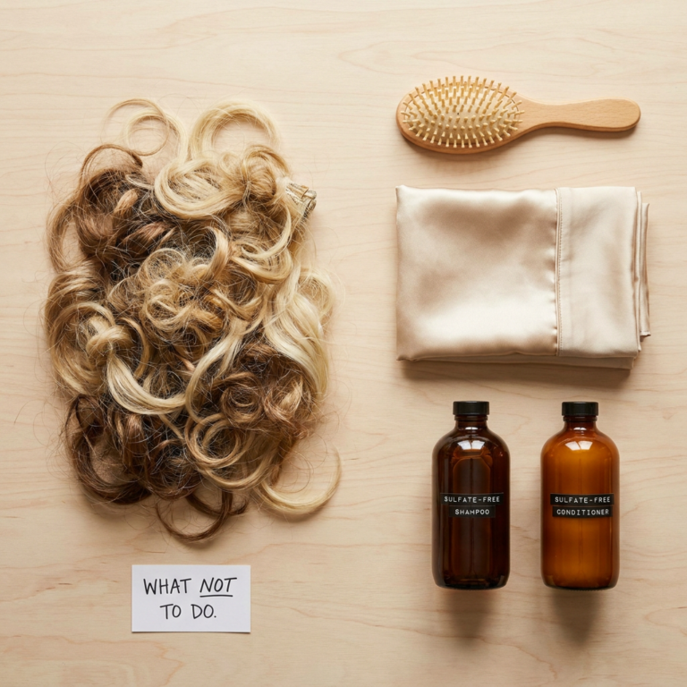 Hair Extension Mistakes That Ruin Your Extensions (And How to Avoid Them)